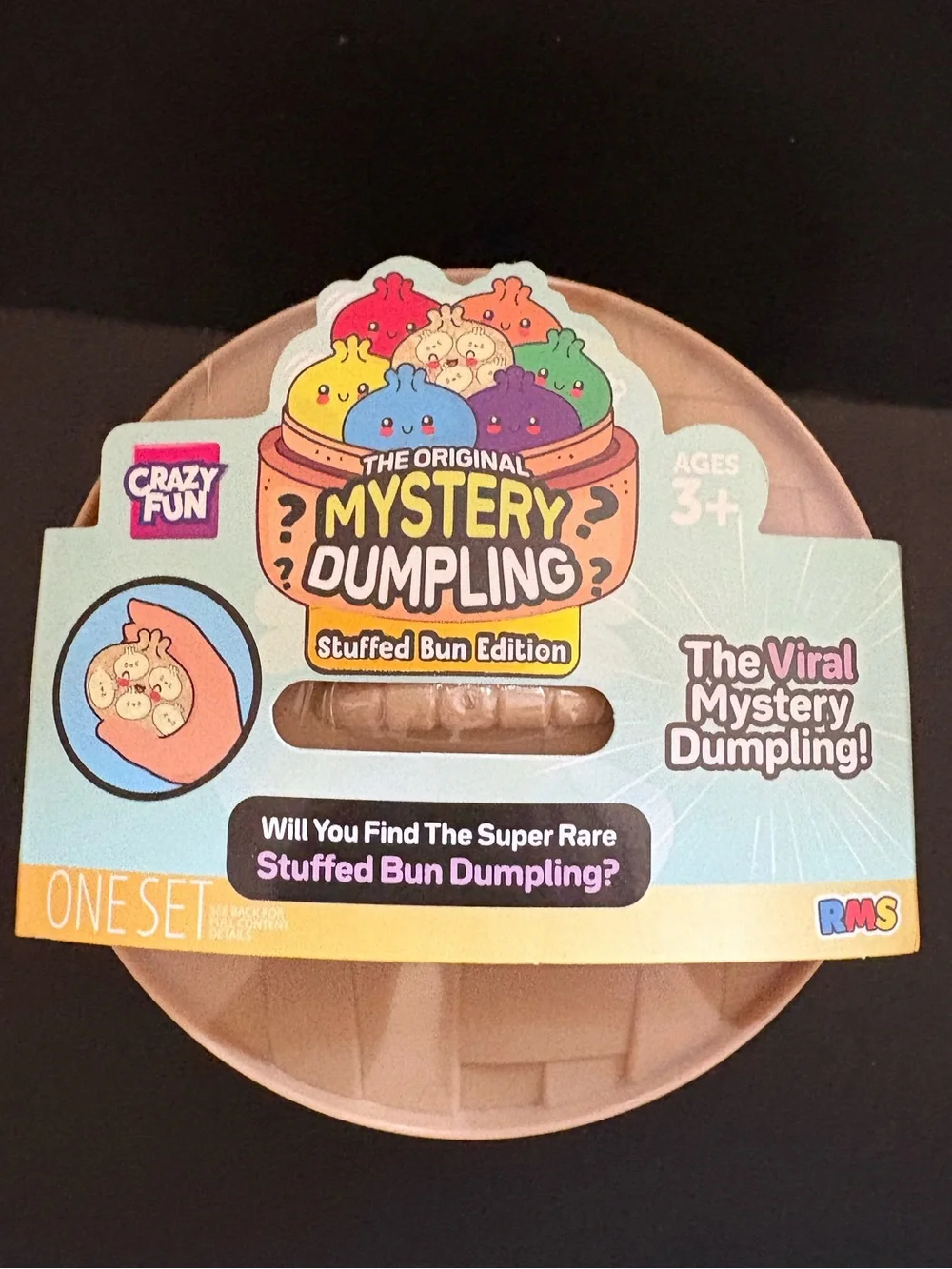 The Original Mystery Dumpling Stuffed Bun Edition - Pink